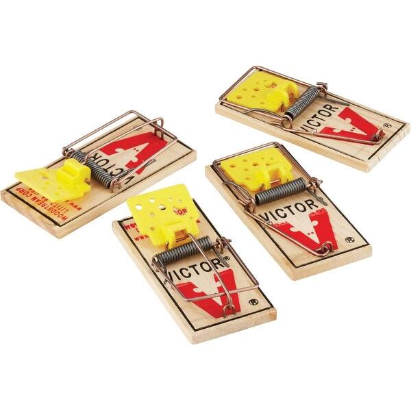 Victor Easy Set Mechanical Mouse Trap (4-Pack) - 1 Each - Bed Bath ...