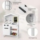 preview thumbnail 3 of 3, Kids Kitchen Playset Farmhouse Pretend Play Toddler Kitchen Set