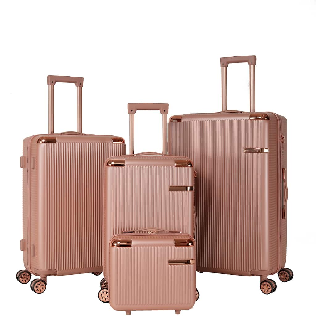 4-piece hard luggage, 360 dual rotating four-wheel luggage, password lock, lightweight universal wheel luggage, portable luggage