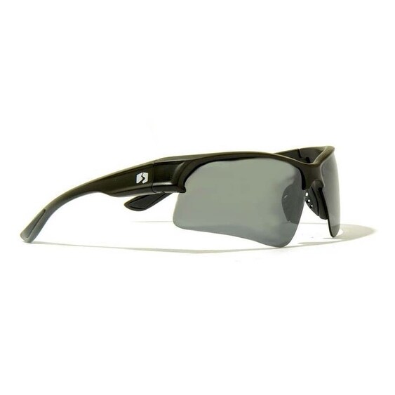 Rheos Gear Halfshells Floating Polarized Gunmetal with Gunmetal Lens Sunglasses
