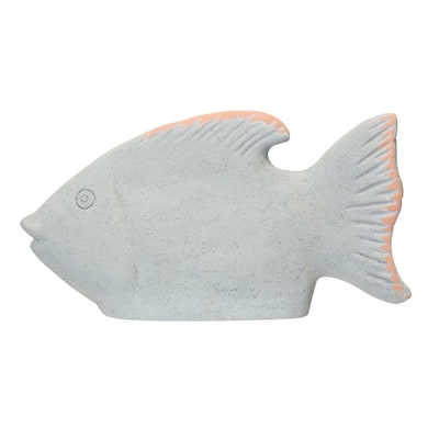 StyleCraft Wood Green Terracotta Fish