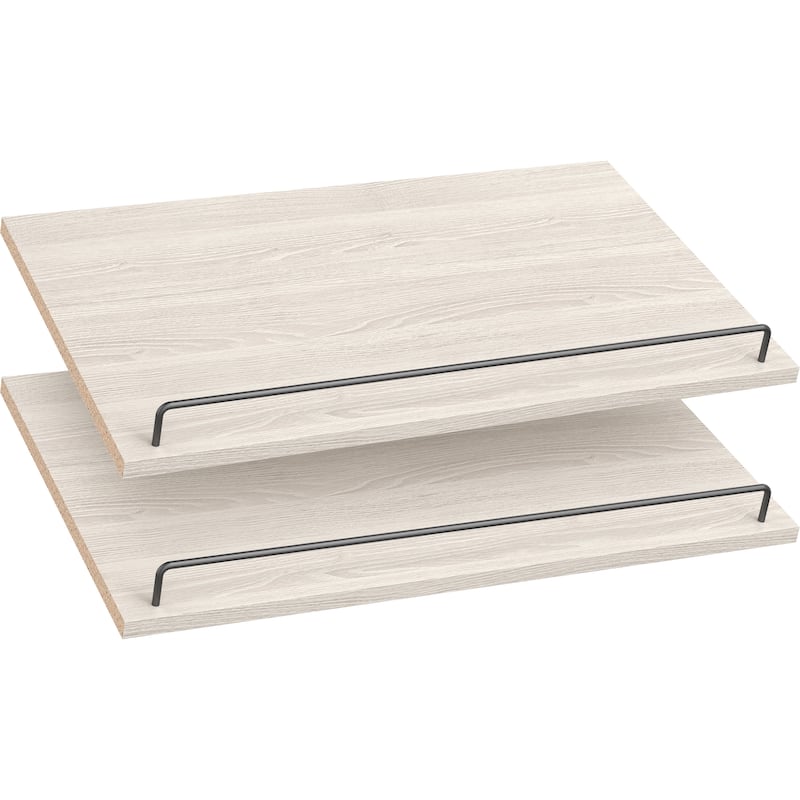 ClosetMaid SuiteSymphony 25-inch Wide Angled Shoe Shelves (2-Pack)
