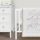preview thumbnail 5 of 4, Sweet Jojo Designs Jungle Safari Animals Boy Girl Gender Neutral Unisex 3pc Mini Crib Bedding Set Giraffe Elephants Serengeti