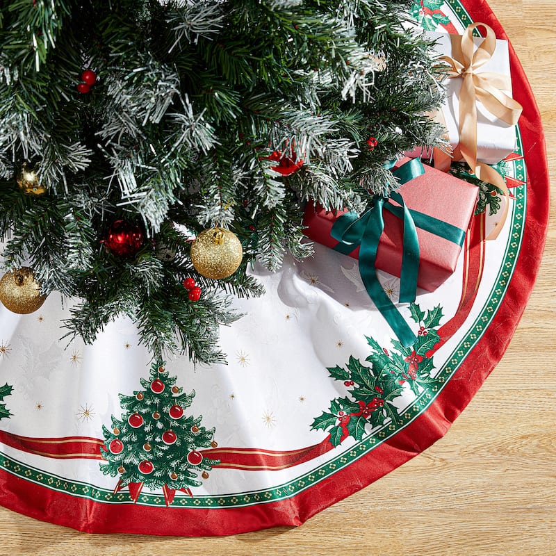 Villeroy & Boch Toy's Delight Holiday Tree Skirt - 48"x48" - 48"x48"