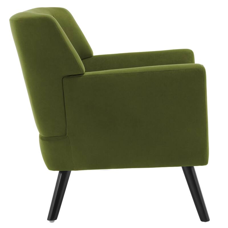 Velvet Upholstered Armchair Tufted Accent Chair, Set of 2 - 30.71"H x 28.35" W x 27.56"D