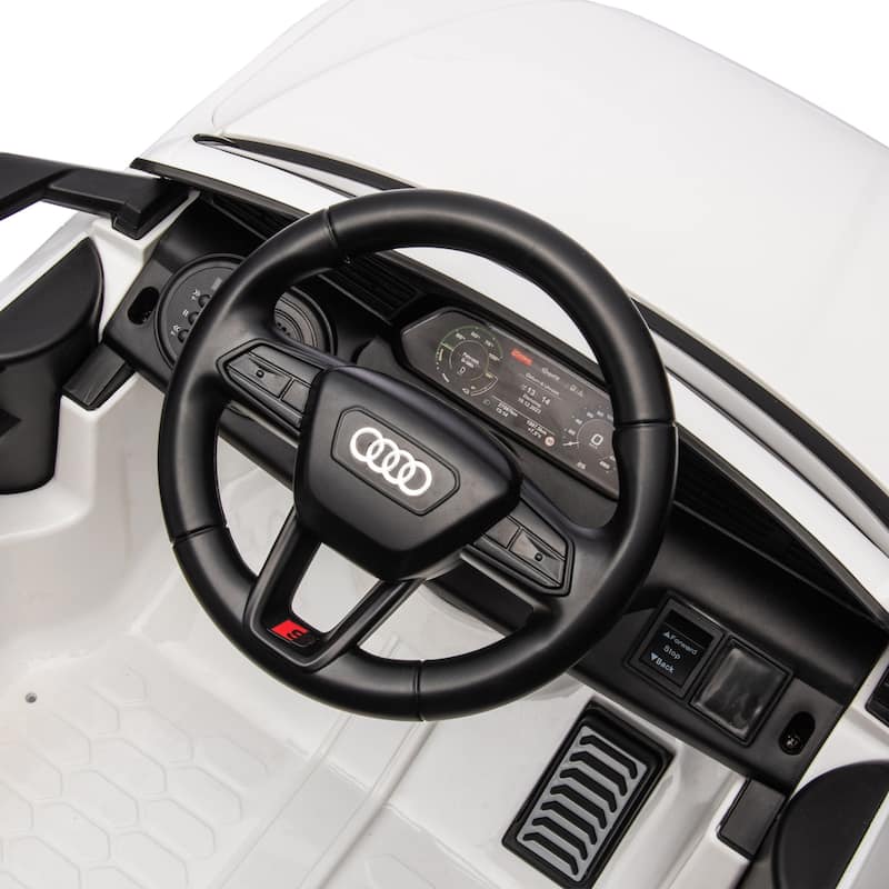 12V Kids Ride On Electric Car W/Parents Remote Control,Licensed Audi Sq8 For Kids,Volume Control,For Kids Aged 3-6.