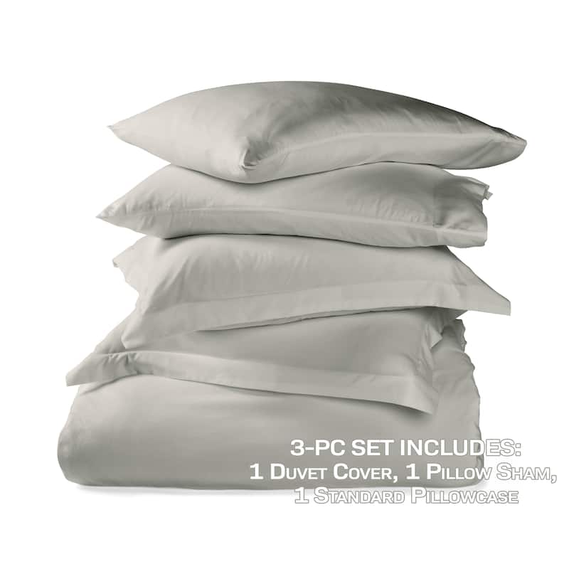 Nestl 5 Piece Duvet Cover Set - Ultra Soft Microfiber Bed Cover