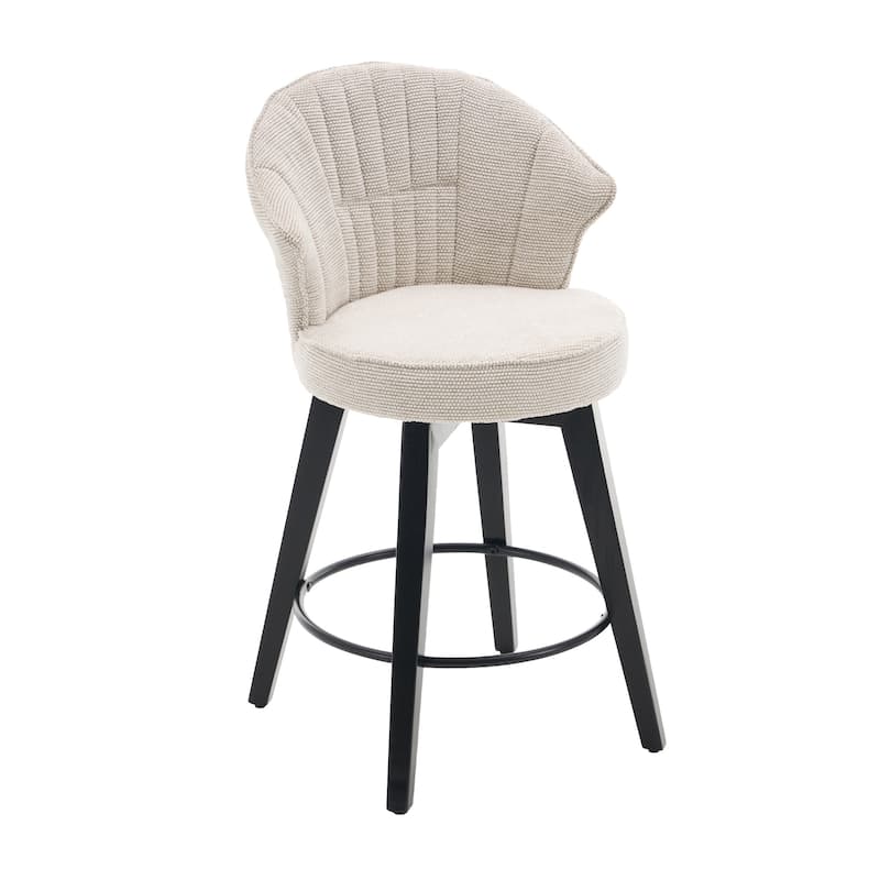 Swivel Bar Stools Side Chair Set of 2