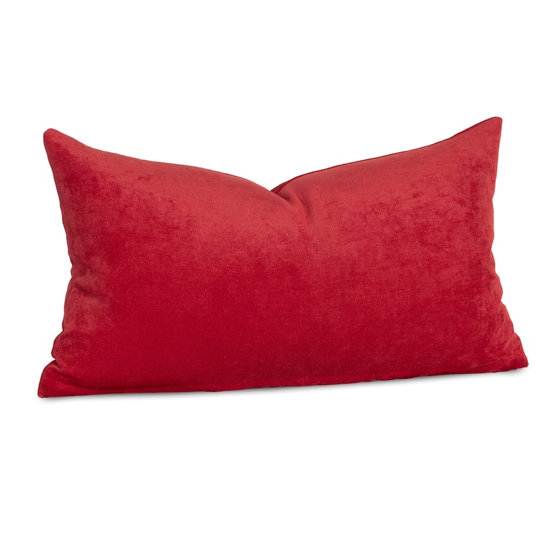 Mixology Padma Washable Polyester Throw Pillow - 21 x 12 - Berry
