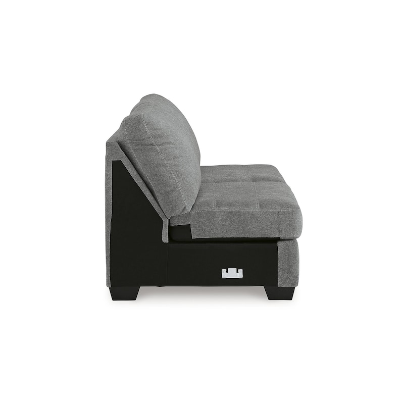 Signature Design by Ashley Birkdale Court Gray 3-Piece Sectional with Chaise