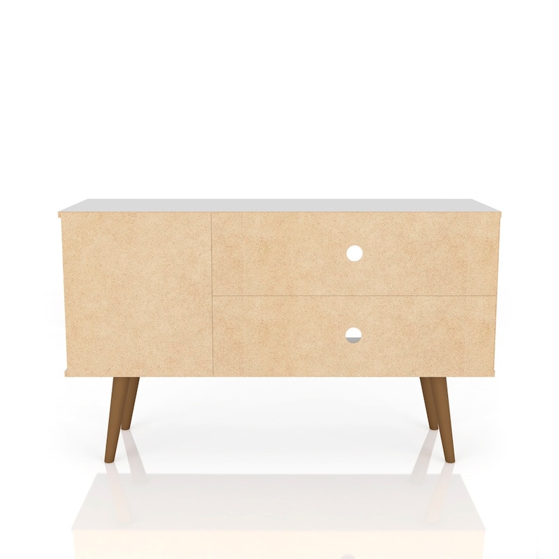 Mid Century Modern Liberty Storage Media Cabinet Console