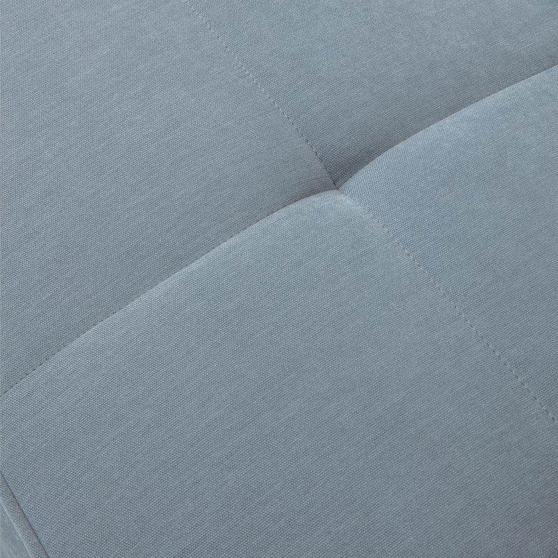 Chenille fabric pull-out sofa bed with adjustable armrests