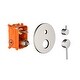 preview thumbnail 19 of 18, Wall Mounted Shower System With Hand Shower Faucet With Body Jets 12 Inch Rainfall Shower Head Kit Tirm With Rough-In Valve