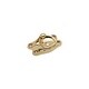 preview thumbnail 1 of 1, Ives Solid Brass Window Lock with 2-9/16" x 15/16" Base and 2-9/16" x