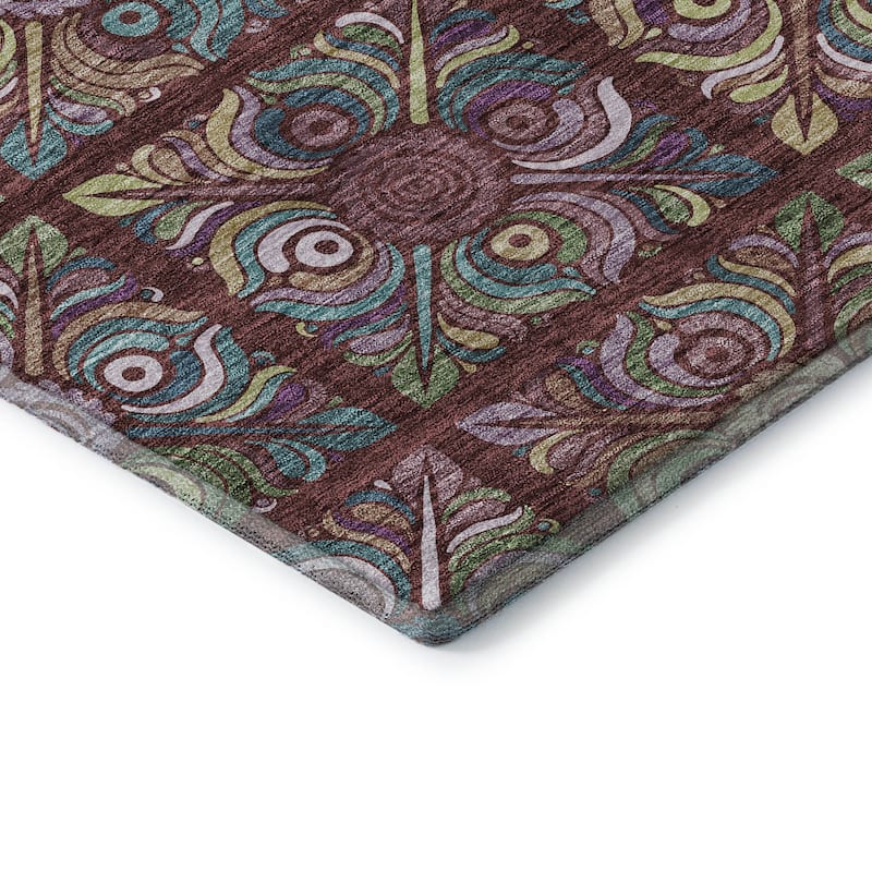 Premium Washable Super Soft Mosaic Panel Mayfield Rug