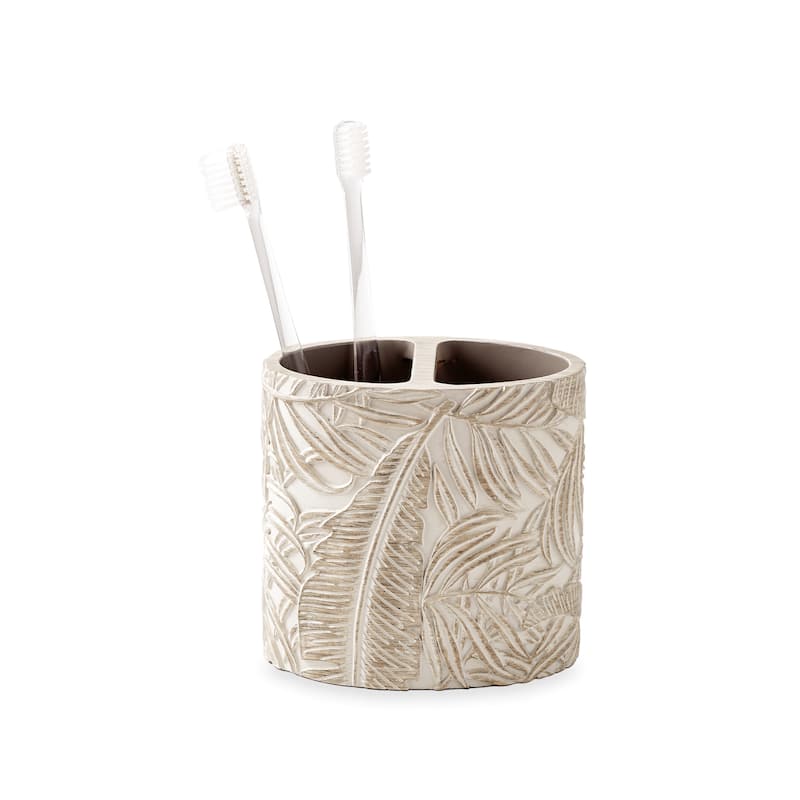 Destinations Palm Wood Bath Accessories