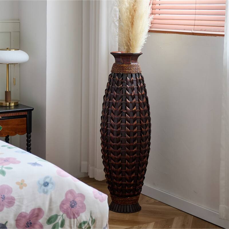 Decorative Artificial PVC Floor Vases for Flower Arrangements