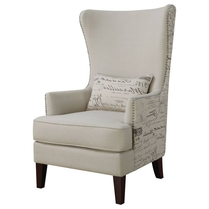 Pippin Upholstered High Wingback Accent Chair