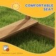 preview thumbnail 7 of 6, Wooden Sandbox, for 3-7 Years Old Kids - Multi