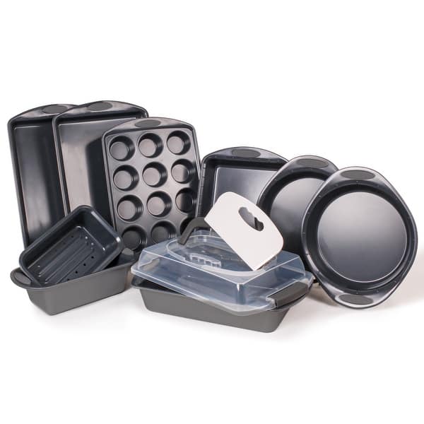slide 2 of 10, BergHOFF 11Pc Perfect Slice Bakeware Set, Grey Grey - 10 Piece