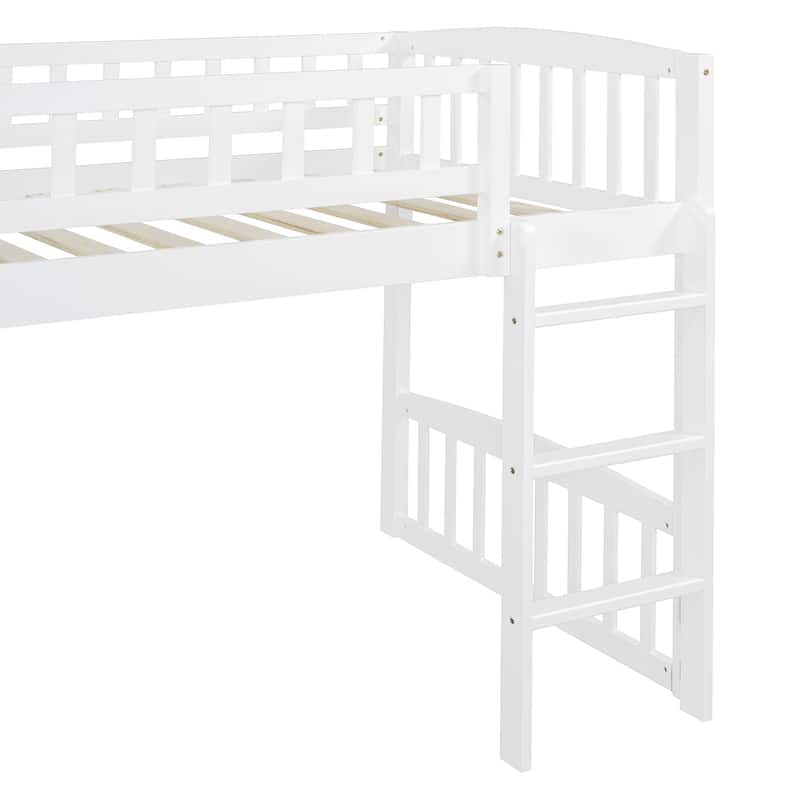 Loft Bed with Slide and Ladder