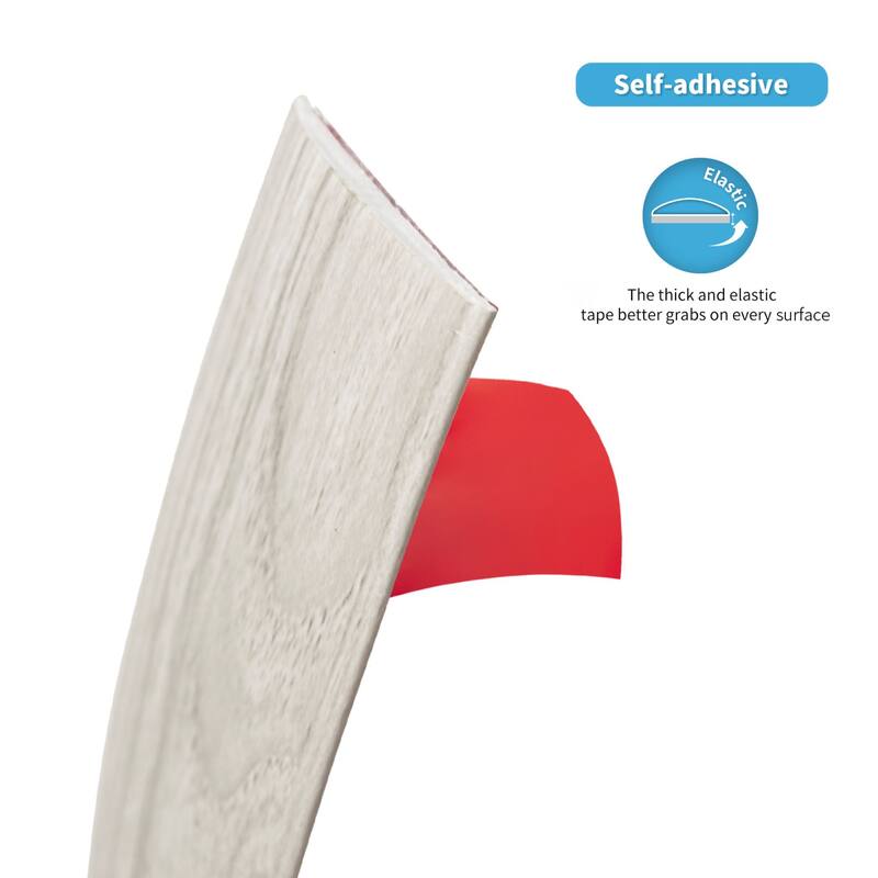 Art3d 10ft Self Adhesive Vinyl Floor Transition Strip,Laminate Floor Strip,Peel and Stick Trim Molding