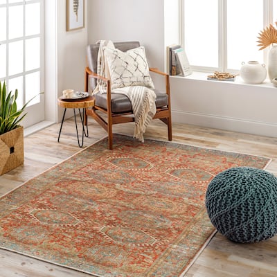Artistic Weavers Alyson Persian Medallion Machine Washable Area Rug