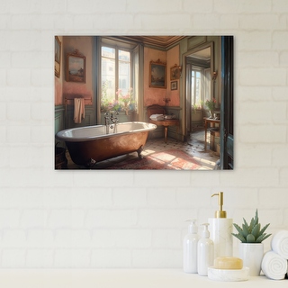 Bathtub wall deals art