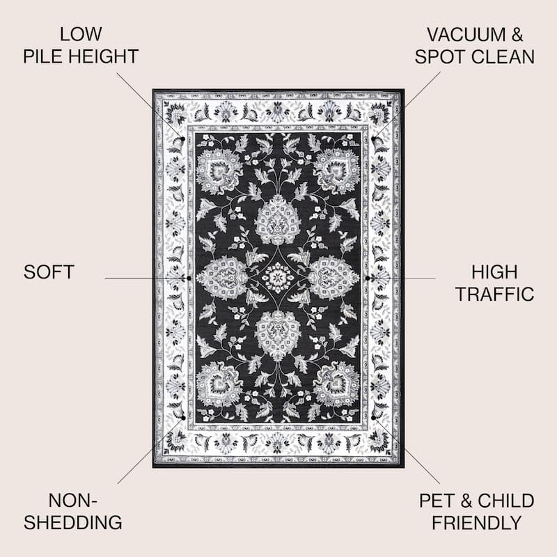 JONATHAN Y Scala French Cottage Area Rug