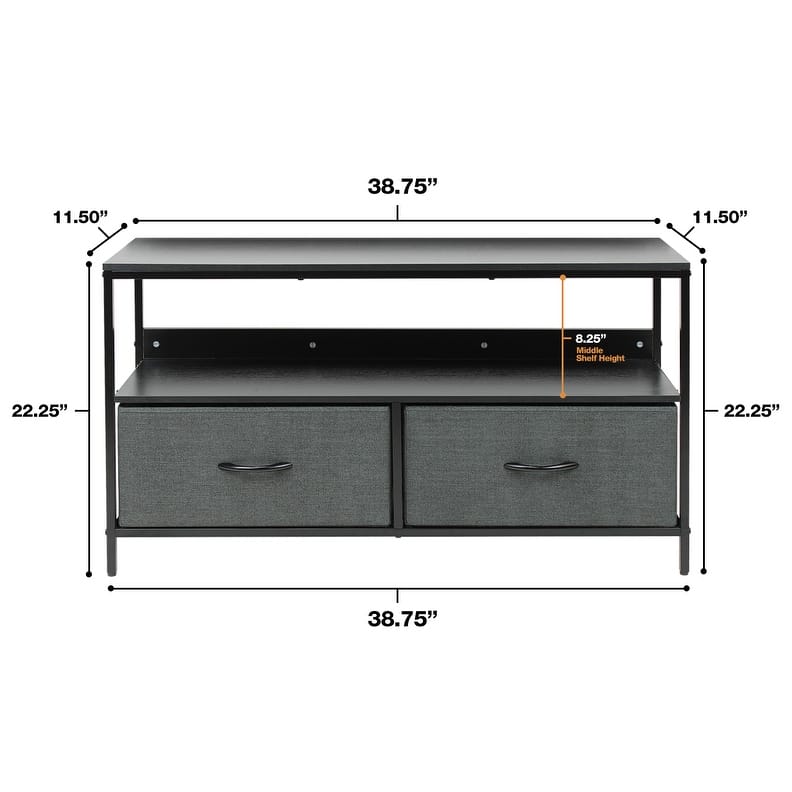 Dresser Drawers TV Table Stand 25-50 Inch, Furniture Storage Chest