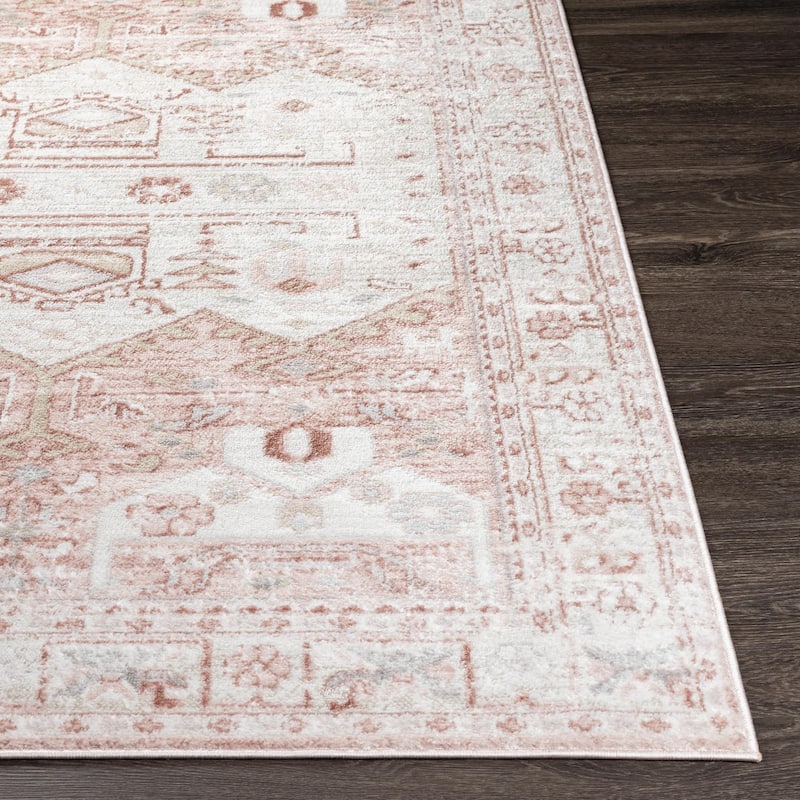 Livabliss Vintage St Tropez Medallion Area Rug