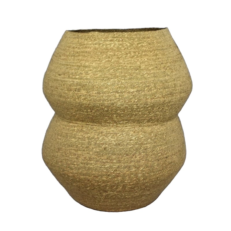 Basket Top Natural Seagrass Dia 21"