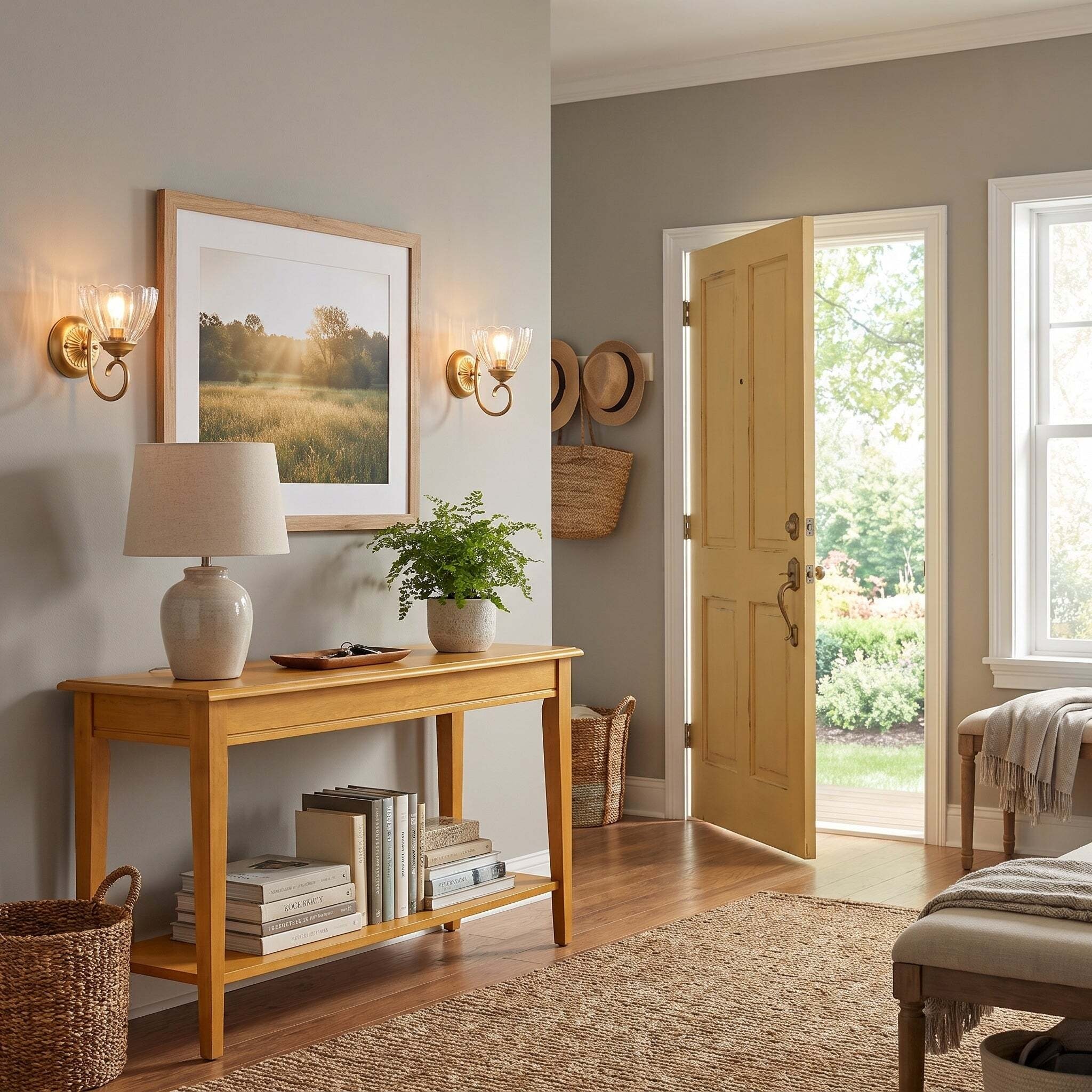 Golden Lighting Audra 1-Light Wall Sconce - Brushed Champagne Brass