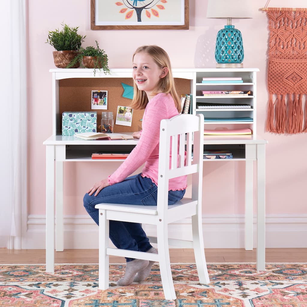 Guidecraft Kids' Media Desk and Chair Set