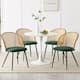 Option Fabric-Green-Natural Back