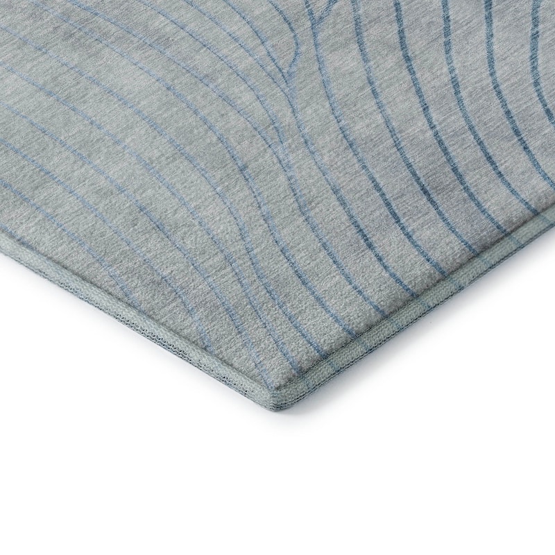 Premium Washable Super Soft Modern Wave Mayfield Rug