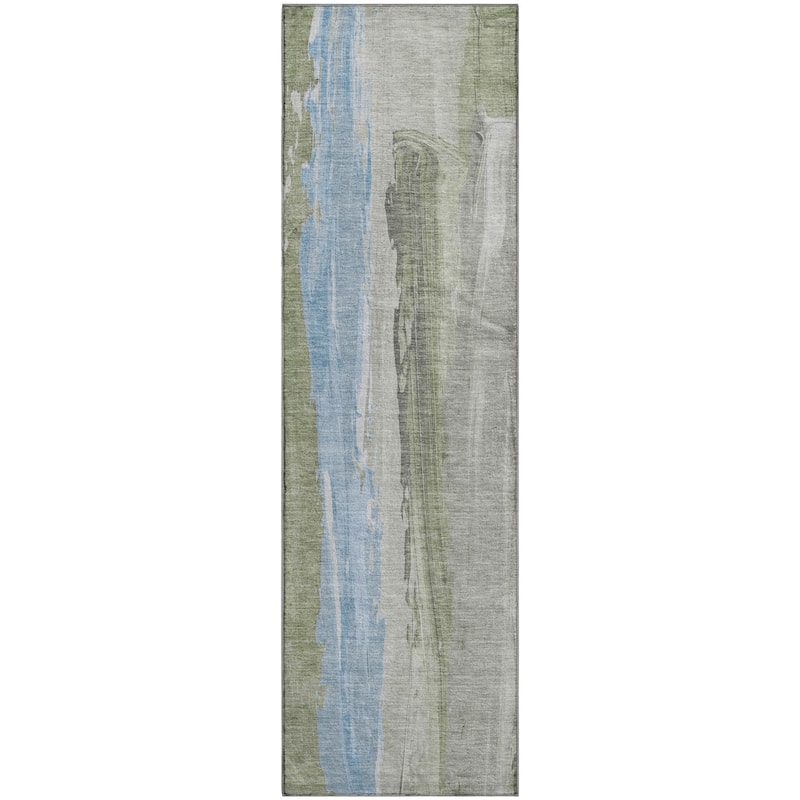 Premium Washable Super Soft Modern Brushstrokes Mayfield Rug