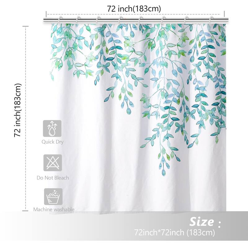 Style Quarters Laurel Shower Curtain Fresh Natural 72X72
