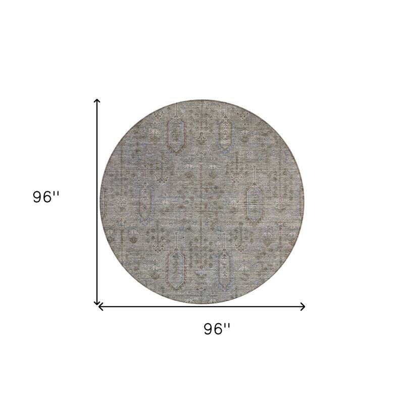 HomeRoots Southwestern Transitional Rectangle Outdoor Rug
