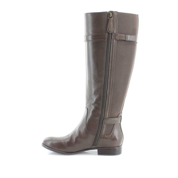 Shop Isaac Mizrahi Live Abby Women S Boots Dark Brown 5 Free