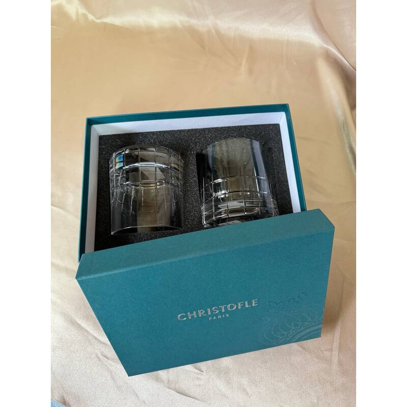 Christofle Graphik Old Fashion Tumbler