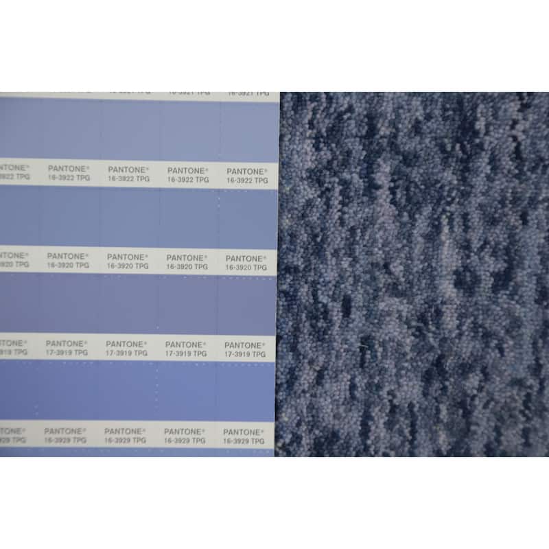 Hand Knotted Oriental 100% Wool Carpet Tribal Animal Pictorial Navy Blue & Blues Gabbeh Area Rug - 8' 3'' X 5' 8''