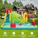 preview thumbnail 15 of 34, Costway Inflatable Water Slide Kids Bounce House Splash Pool