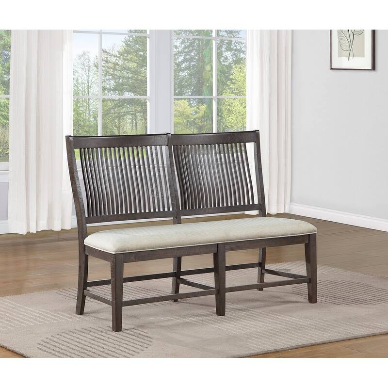 Best Quality Furniture Rustic Dining Bench - Small Bench - Brown/Beige