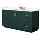 Option Green / Giotto Quartz Top / Brushed Nickel