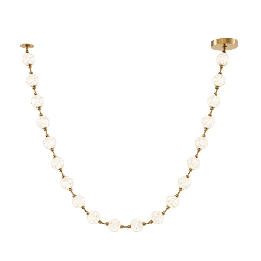 Alora Lighting PD321720 Marni 12-ft Wide 3000K LED Linear Pendant