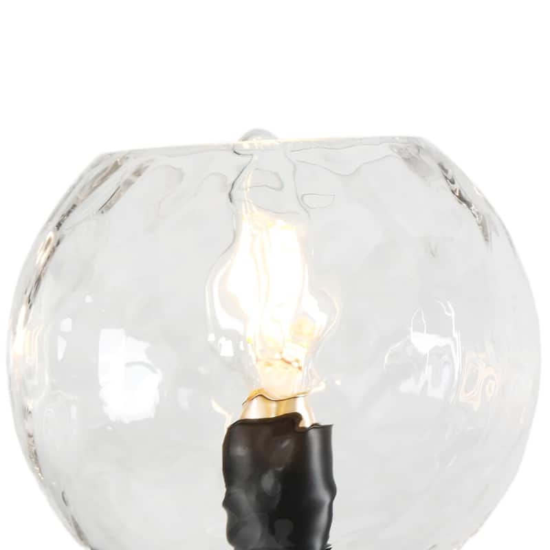 5-Light Linear Kitchen Island Chandelier, Adjustable Pendant Light - 39.4'' W × 5.1'' D × 53.5'' H