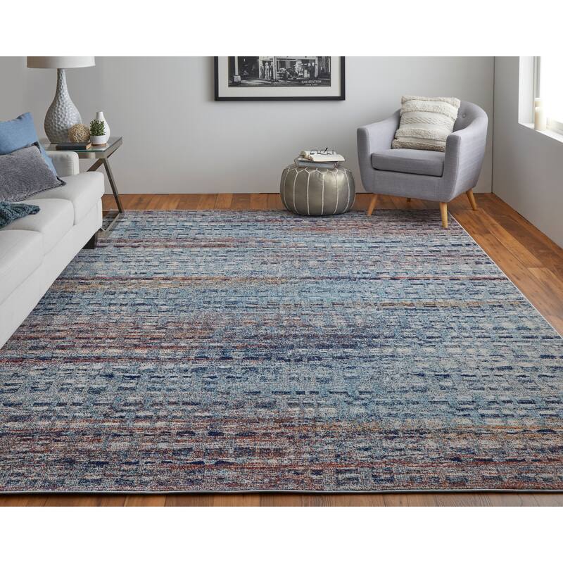 Adelmo Power Loomed Contemporary Area Rug