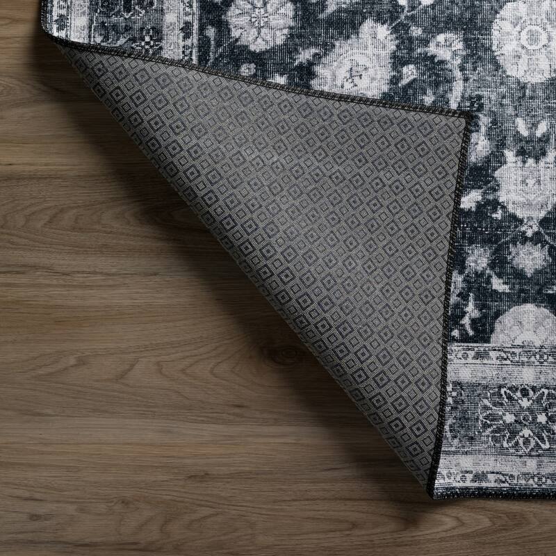 Addison Kensington Casual Vintage Non-skid Area Rug