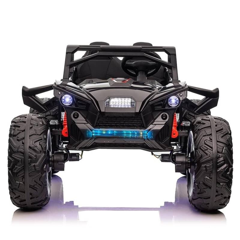 2 Seaters 24V Ride on UTV with Remote Control,400W Powerful Motors with 17" EVA Wheels - Black